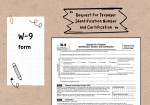 Form W-9 for 2024